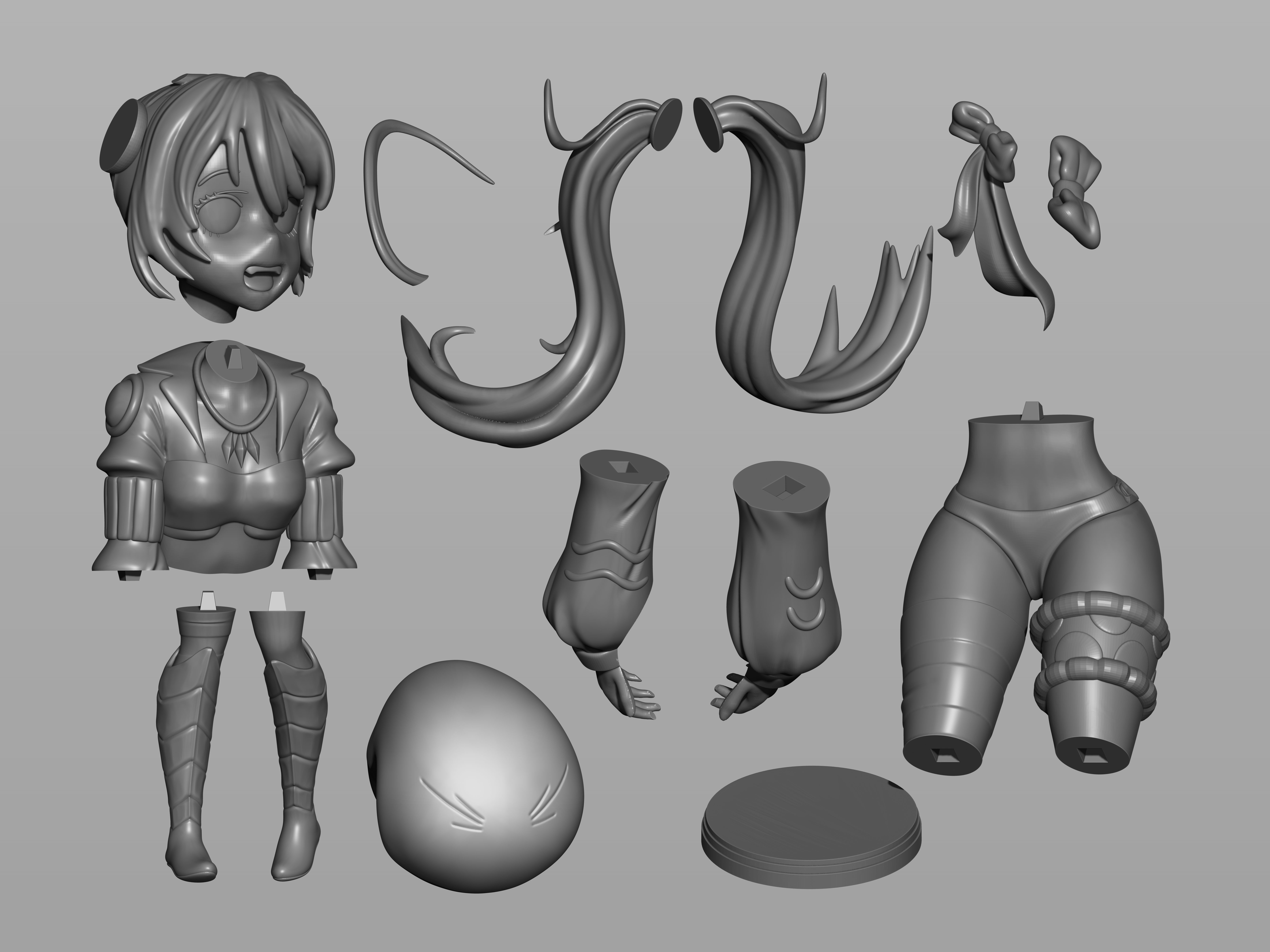 MILLIN TTIGRAS - OCTOBER CHARACTER 2021 3D print model_2