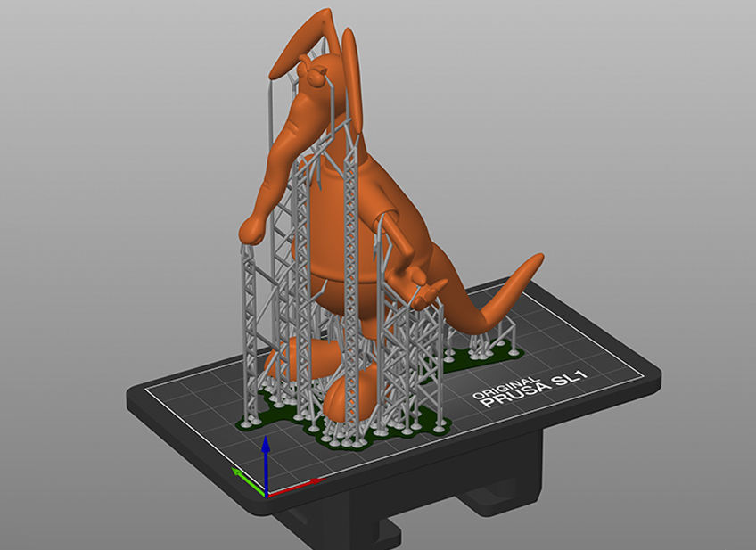 The Aardvark 3D print model_4