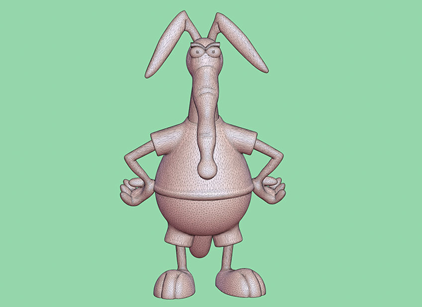 The Aardvark 3D print model_3