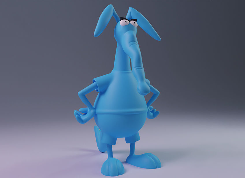 The Aardvark 3D print model_1