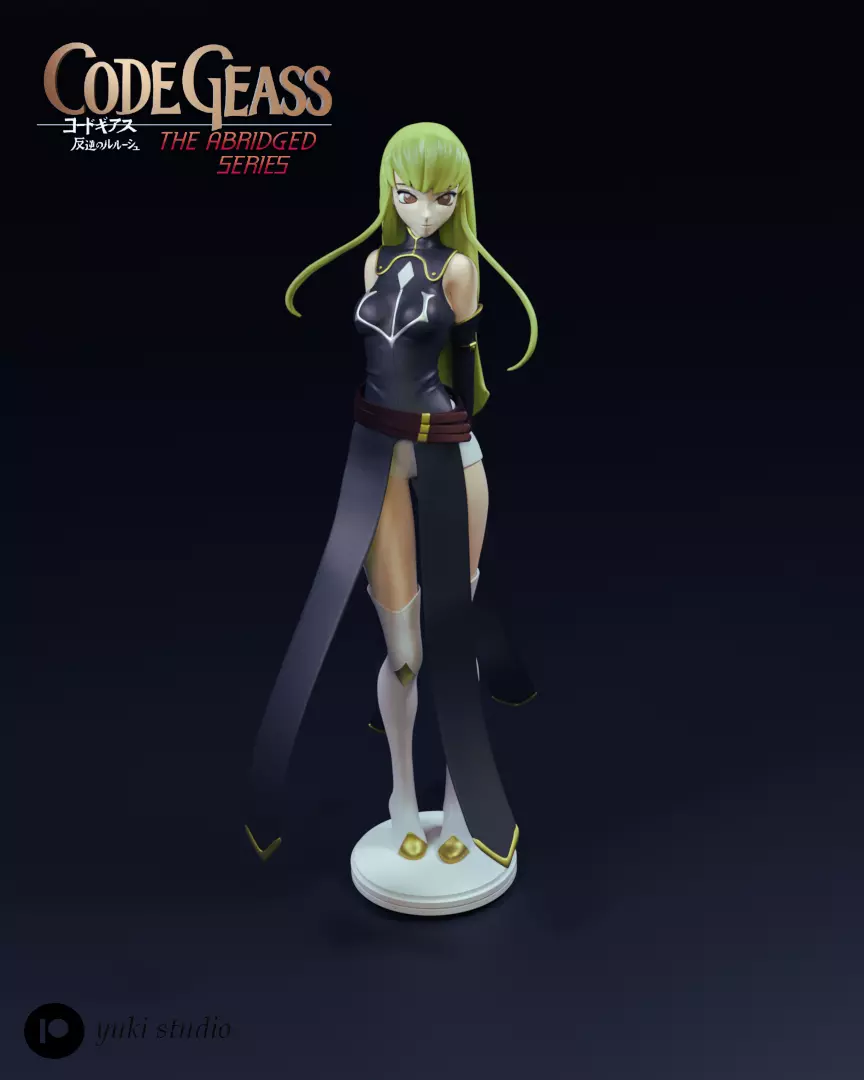 CODE GEASS CC - AUGUST CHARACTER 2022 3D print model_0