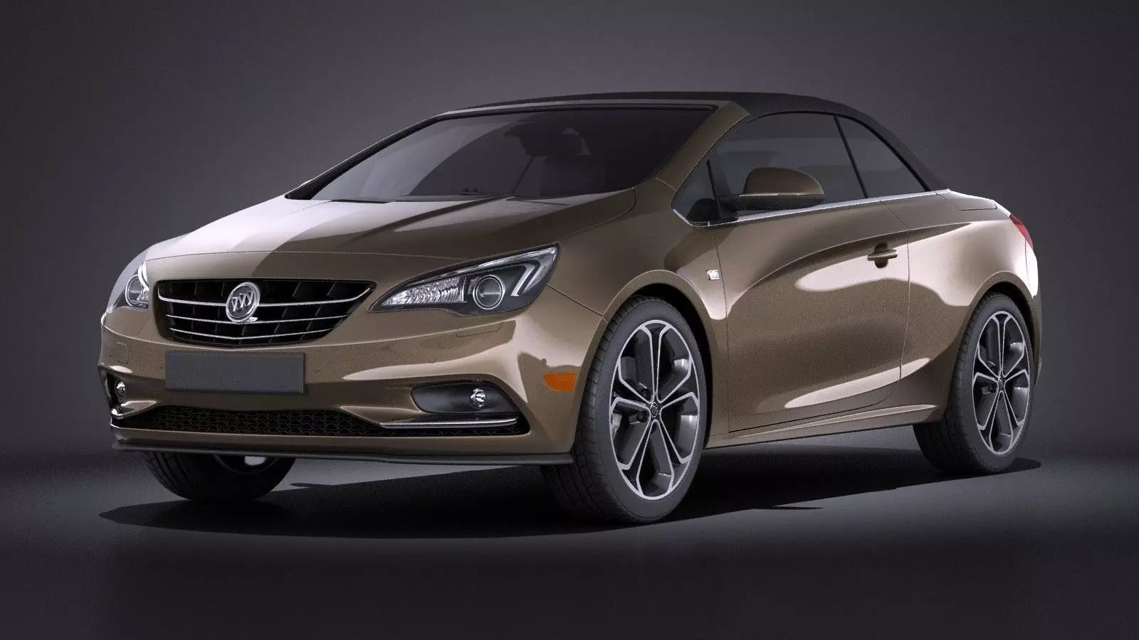 Buick Cascada 2016 VRAY 3D model