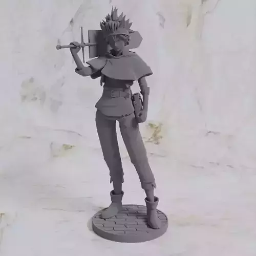 ASTA - BLACK CLOVER JUNE CHARACTER 2023 3D print model