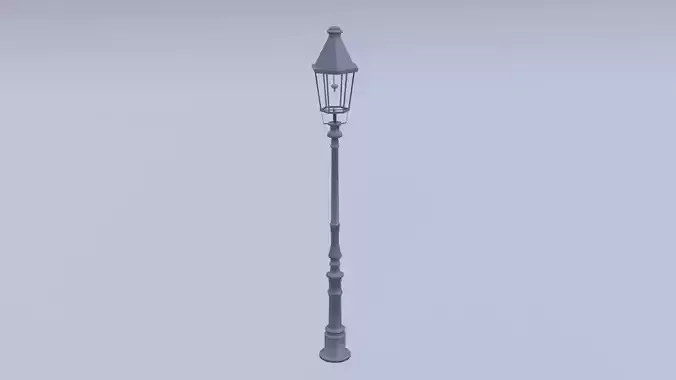 Historical gas lantern