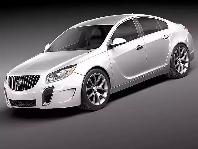 Buick Regal GS 2012 3D model