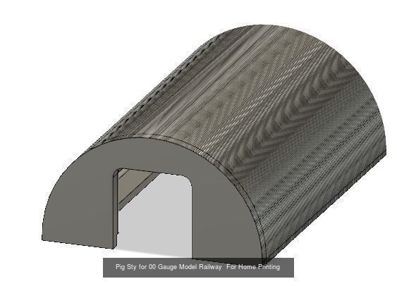 Model Railway OO Gauge Buildings and Structures  3D Model Collection_1