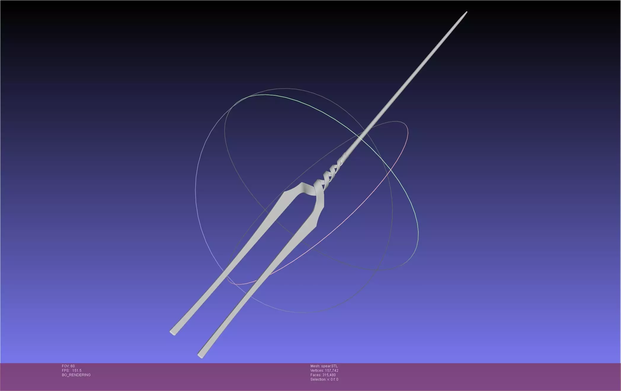 Evangelion Spear Of Longinus Assembly 3D print model