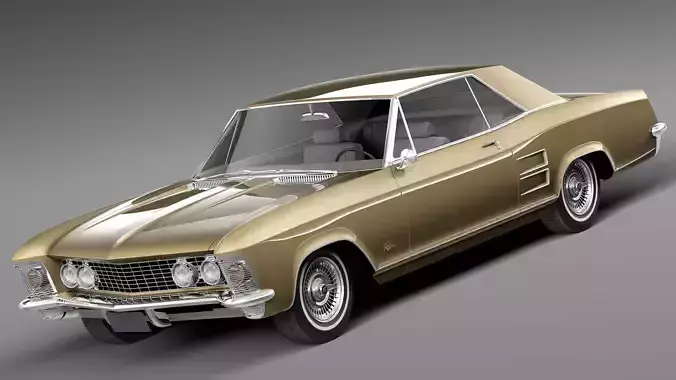 Buick Riviera 1962-1964 3D model