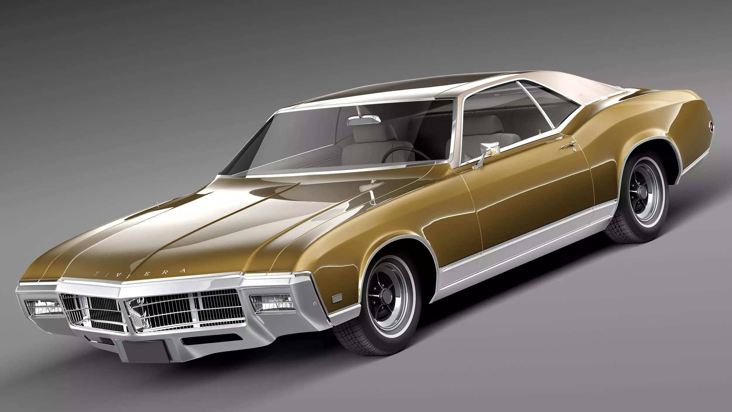 Buick Riviera 1969 3D model_0