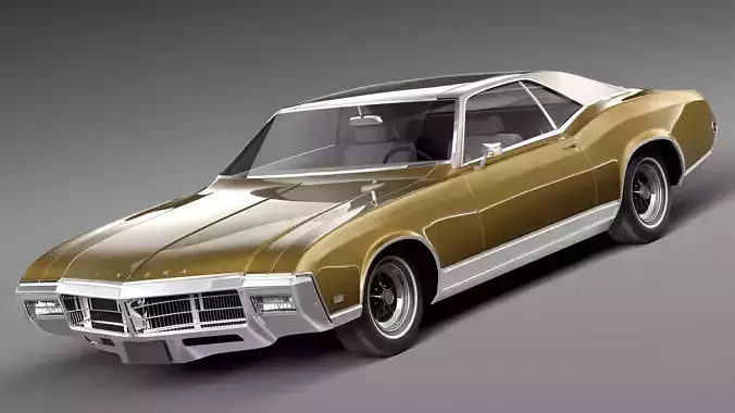 Buick Riviera 1969 3D model