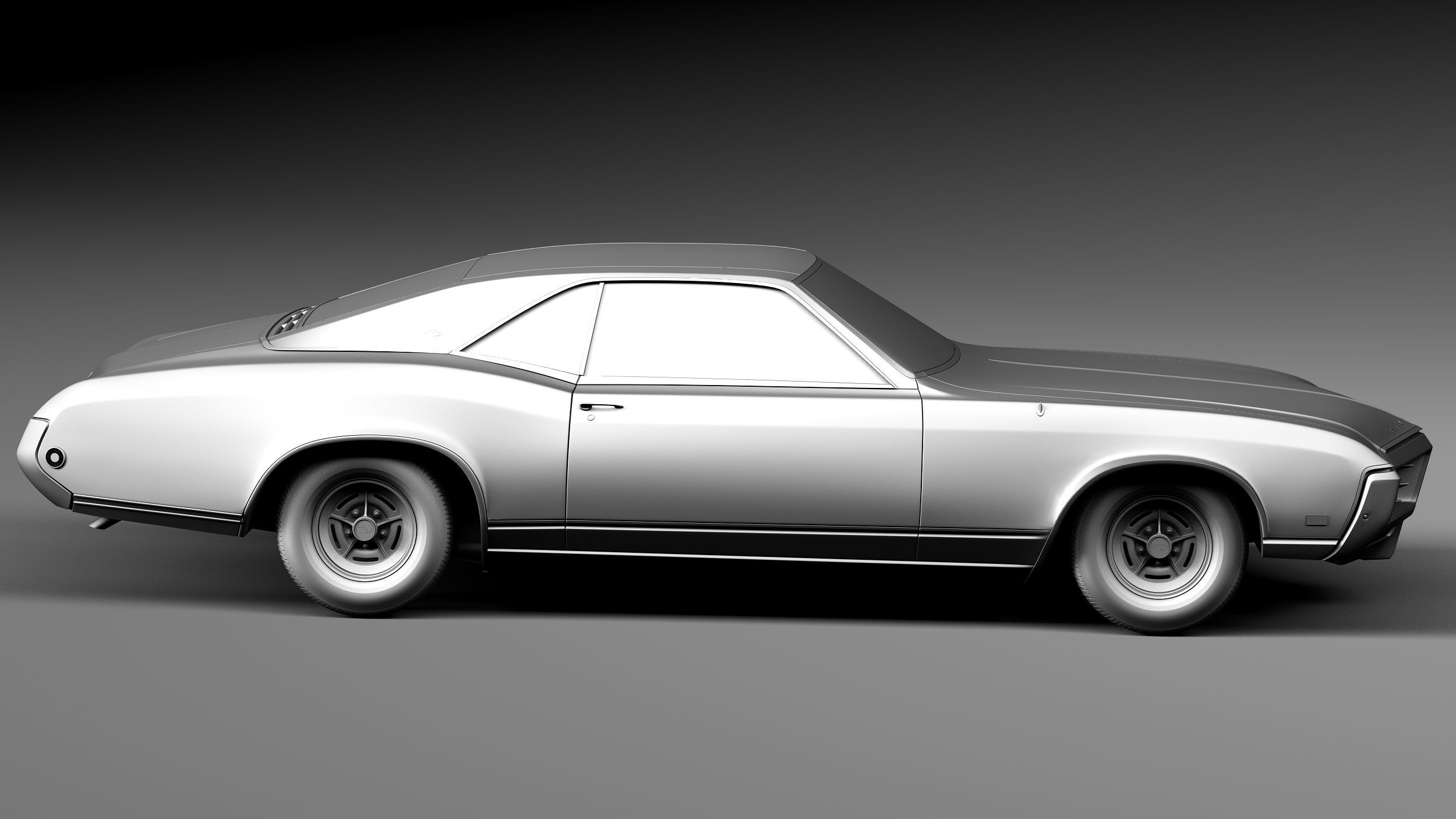 Buick Riviera 1969 3D model_14