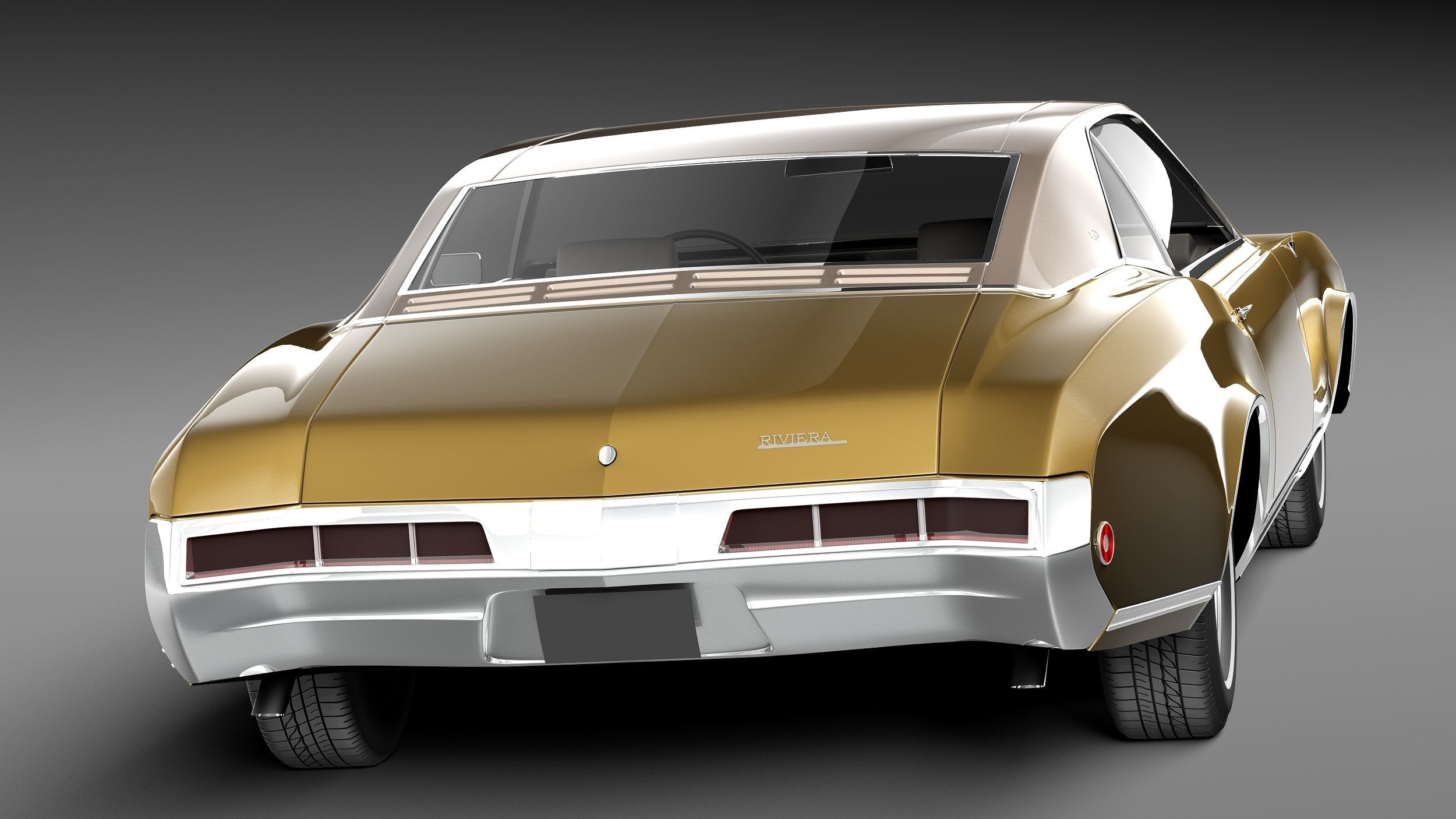 Buick Riviera 1969 3D model_5