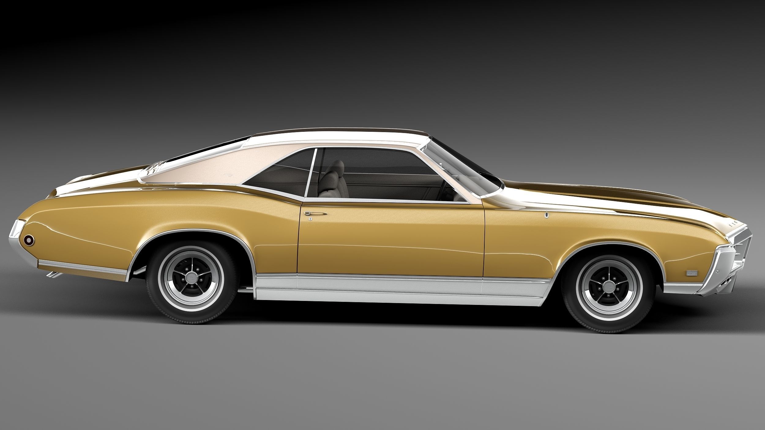 Buick Riviera 1969 3D model_6