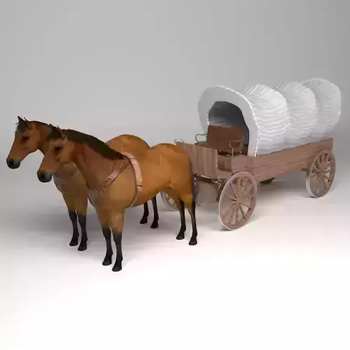 Western Wagon 6 - 4K