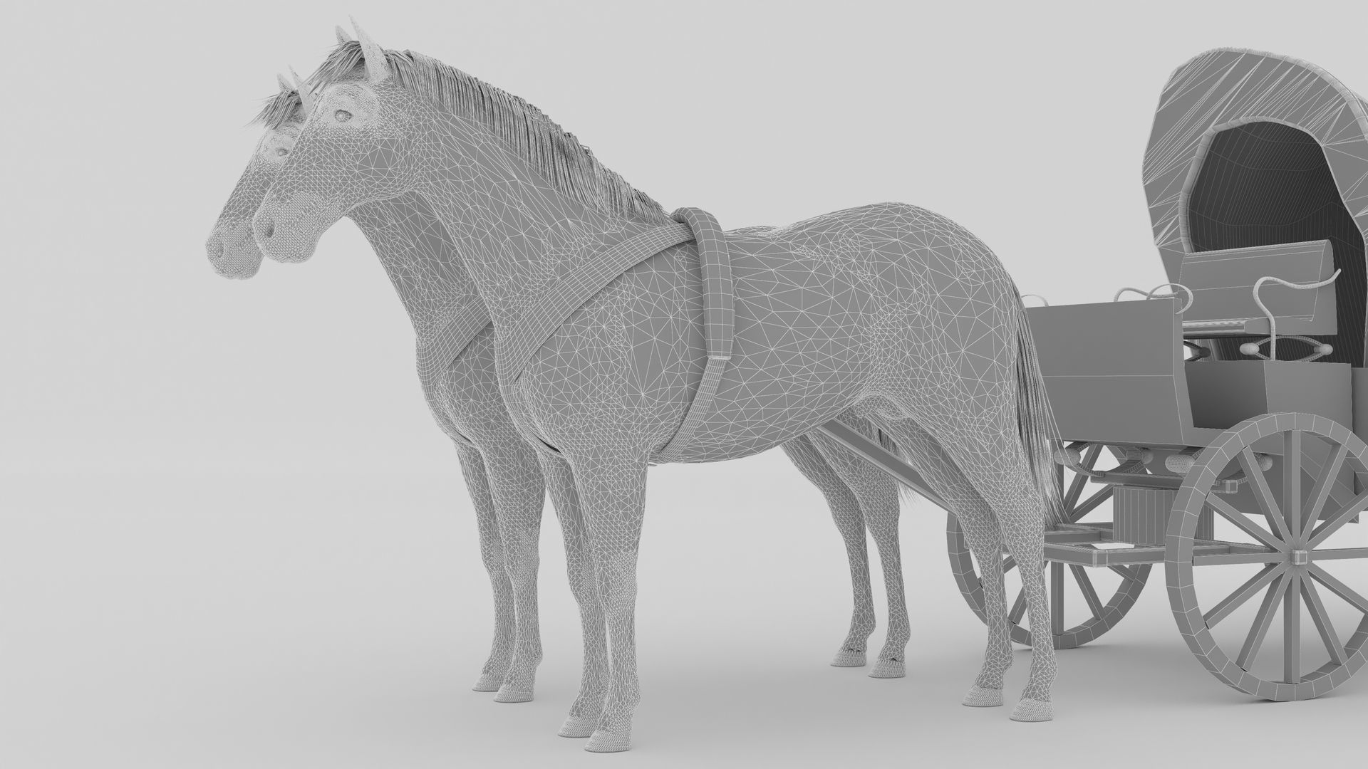 Western Wagon 6 - 4K 3D model_18