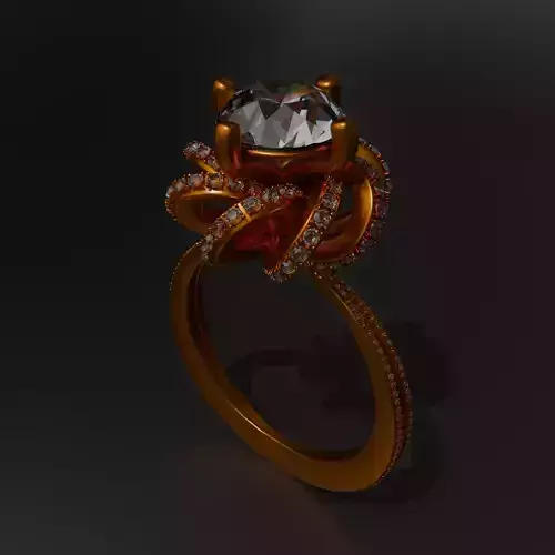 ring modern 3D model