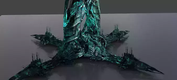 Aqua man inspired Atlantis Citadel