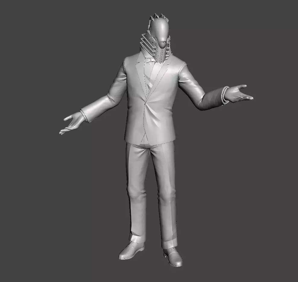 All for One 3D Model 3D print model