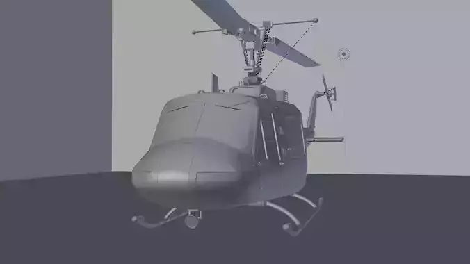 bell uh helicopter