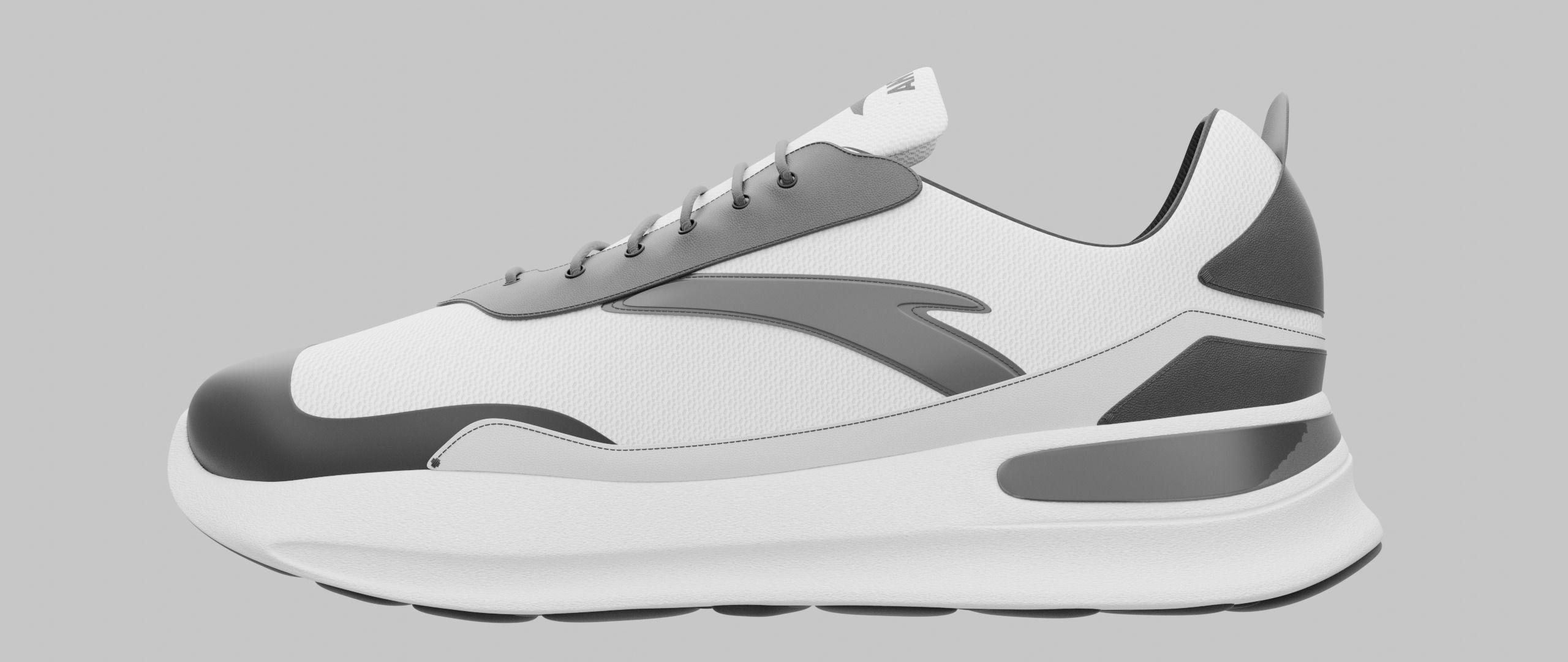 Shoe modeling 3D model_1