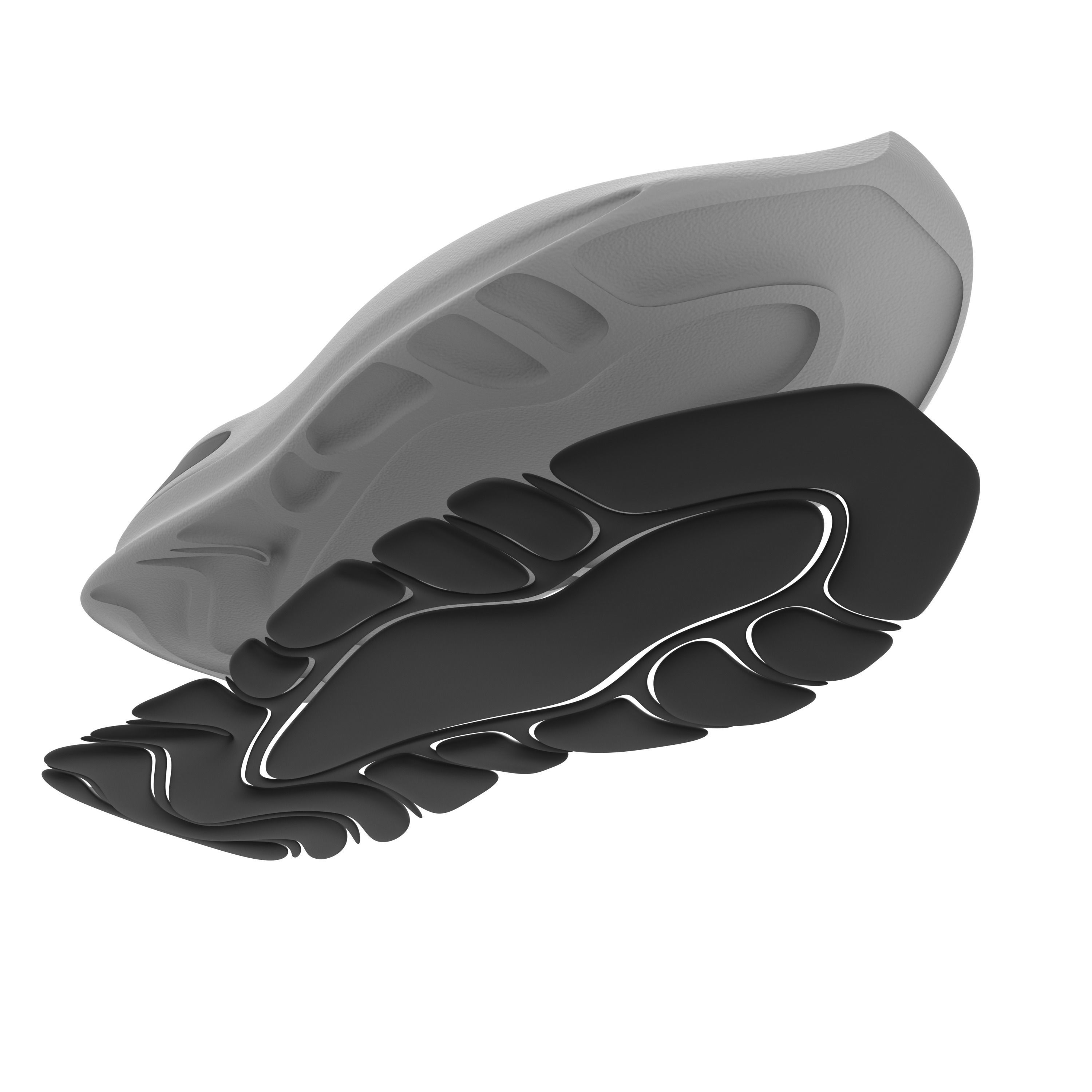 Shoe modeling 3D model_6