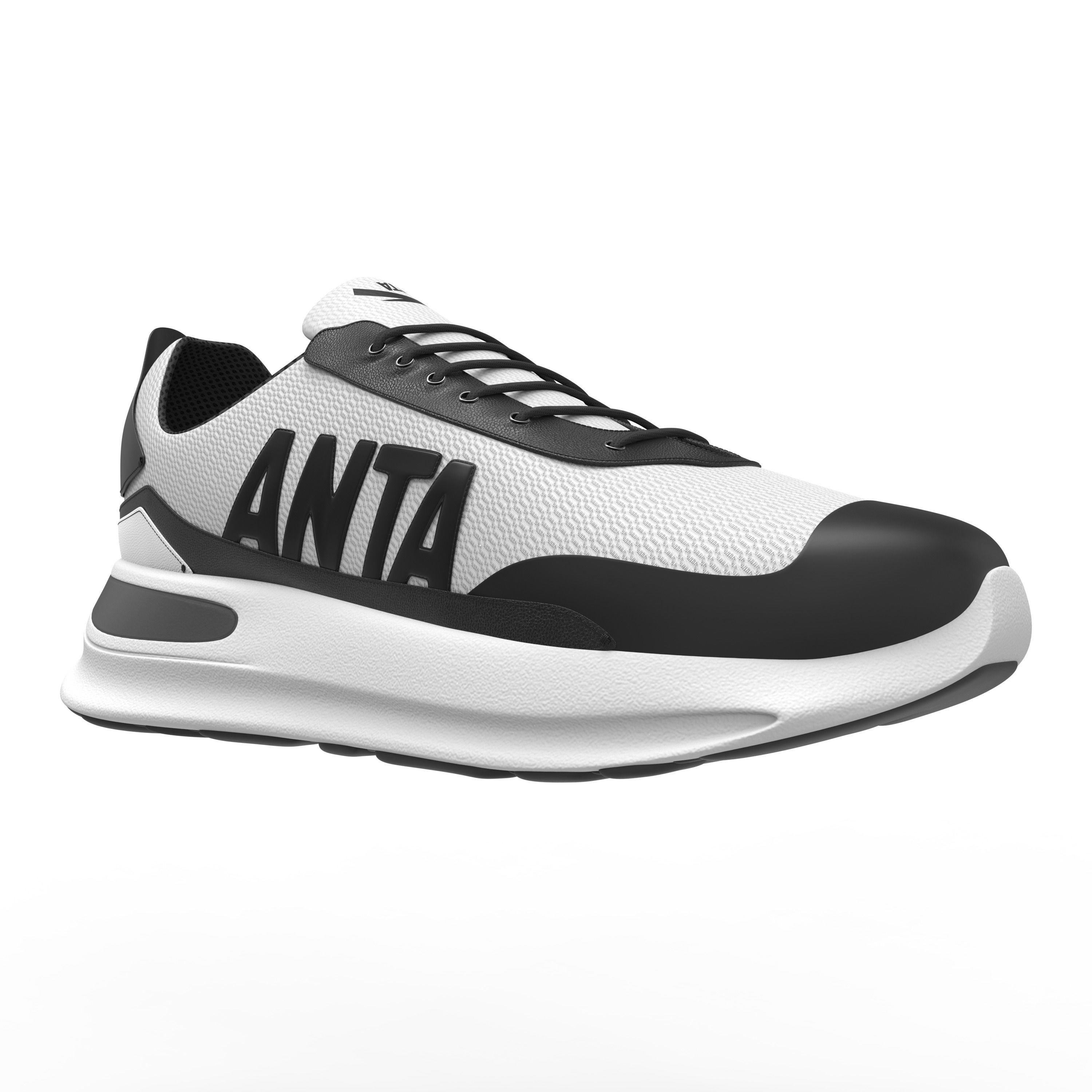 Shoe modeling 3D model_7