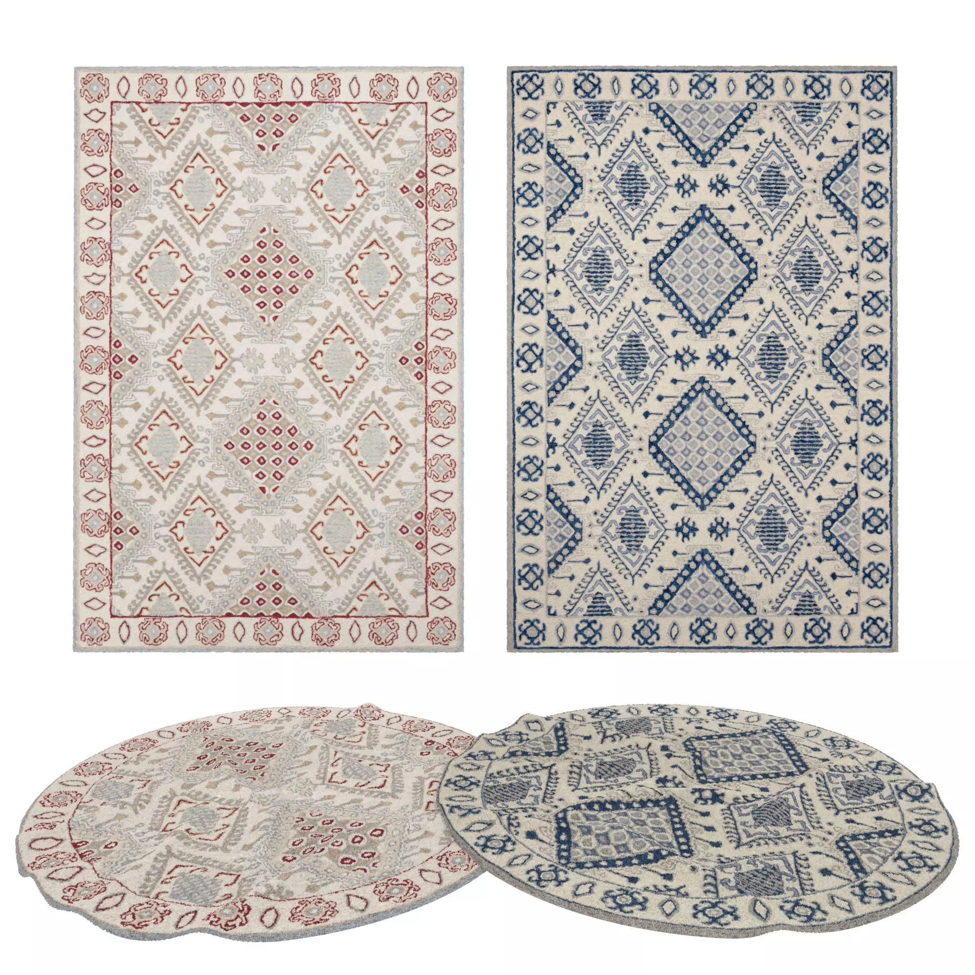 Rugs No 950 Low-poly 3D model