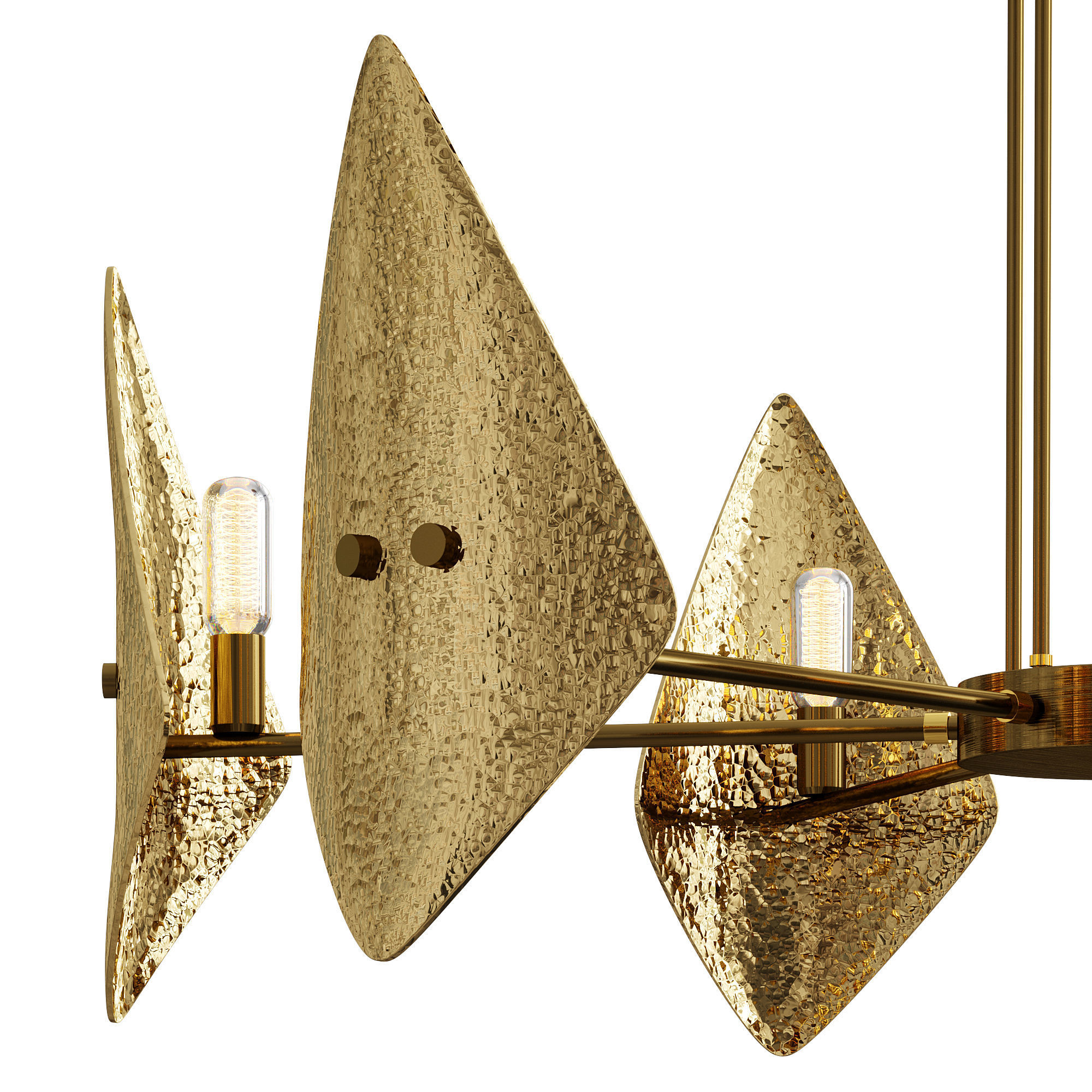 Lily Chandelier  3D model_1