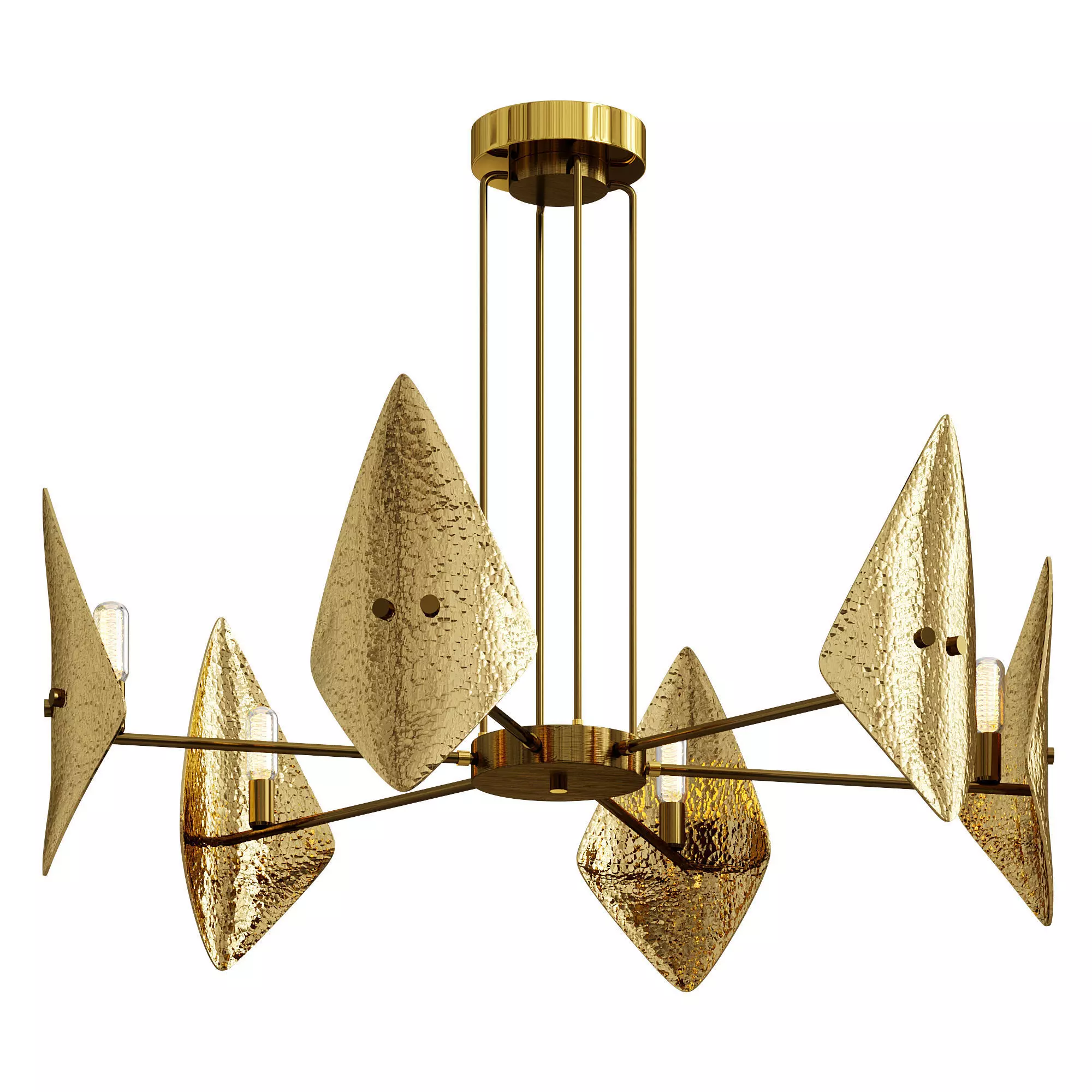 Lily Chandelier  3D model_0