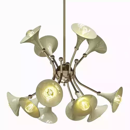 Montreal Suspension lamp  3D model