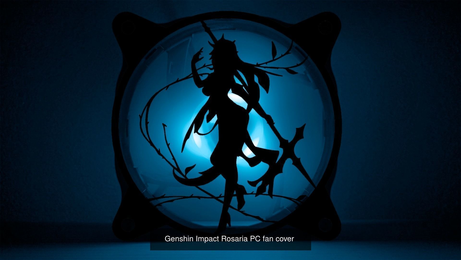 Genshin Impact Characters Cryo PC fan cover 3D Model Collection_3