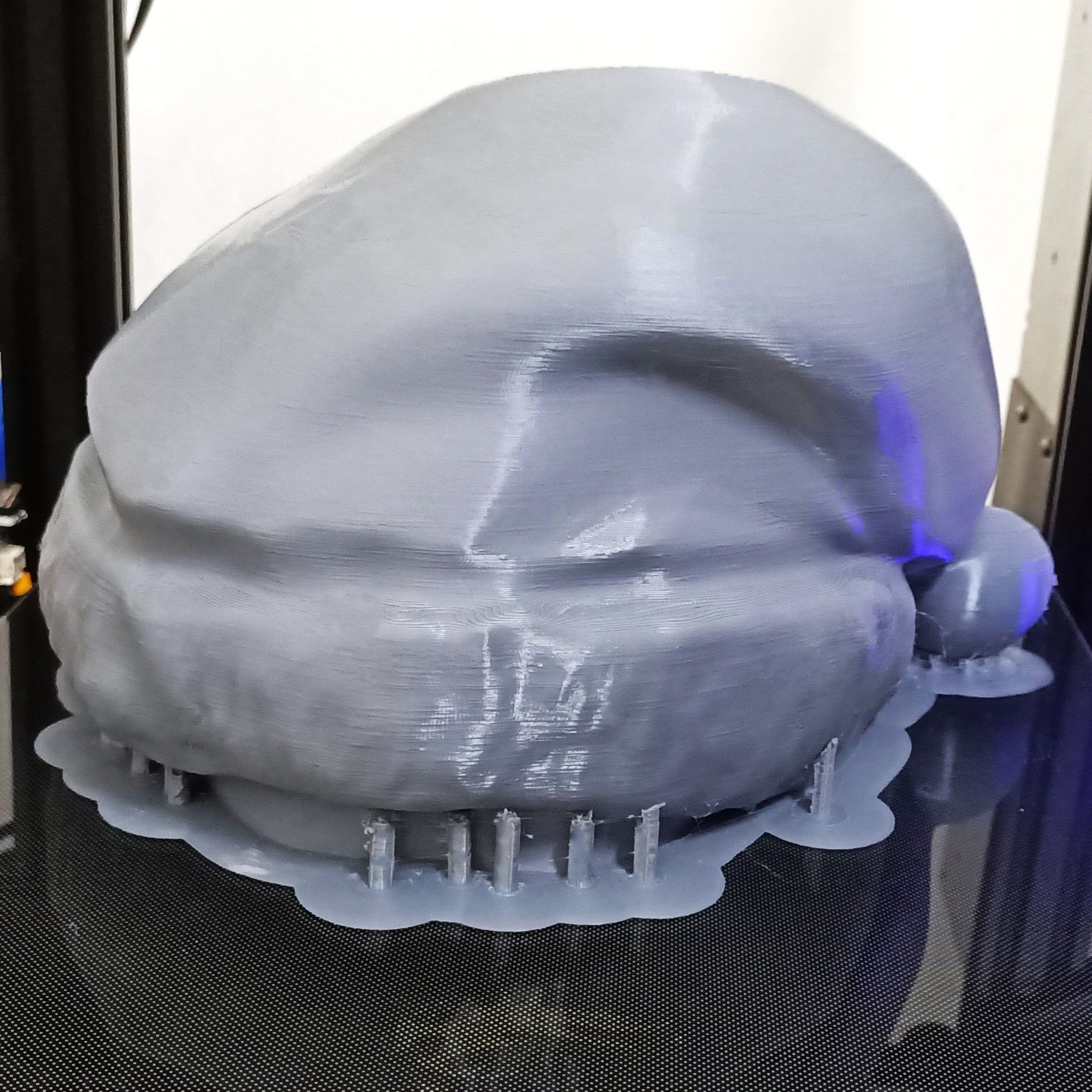 Santa Christmas mask 3D print model_2