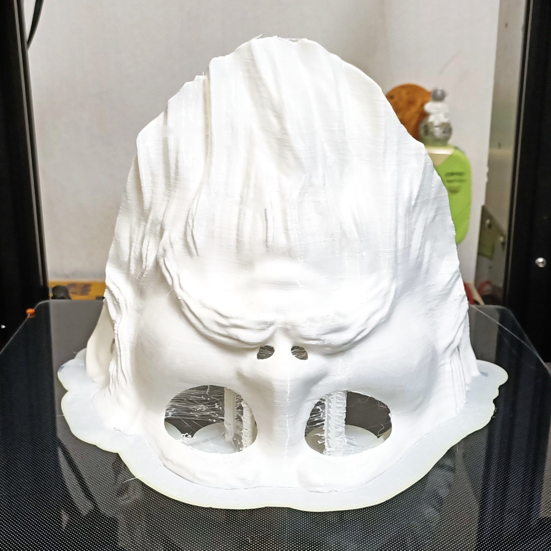 Santa Christmas mask 3D print model_1