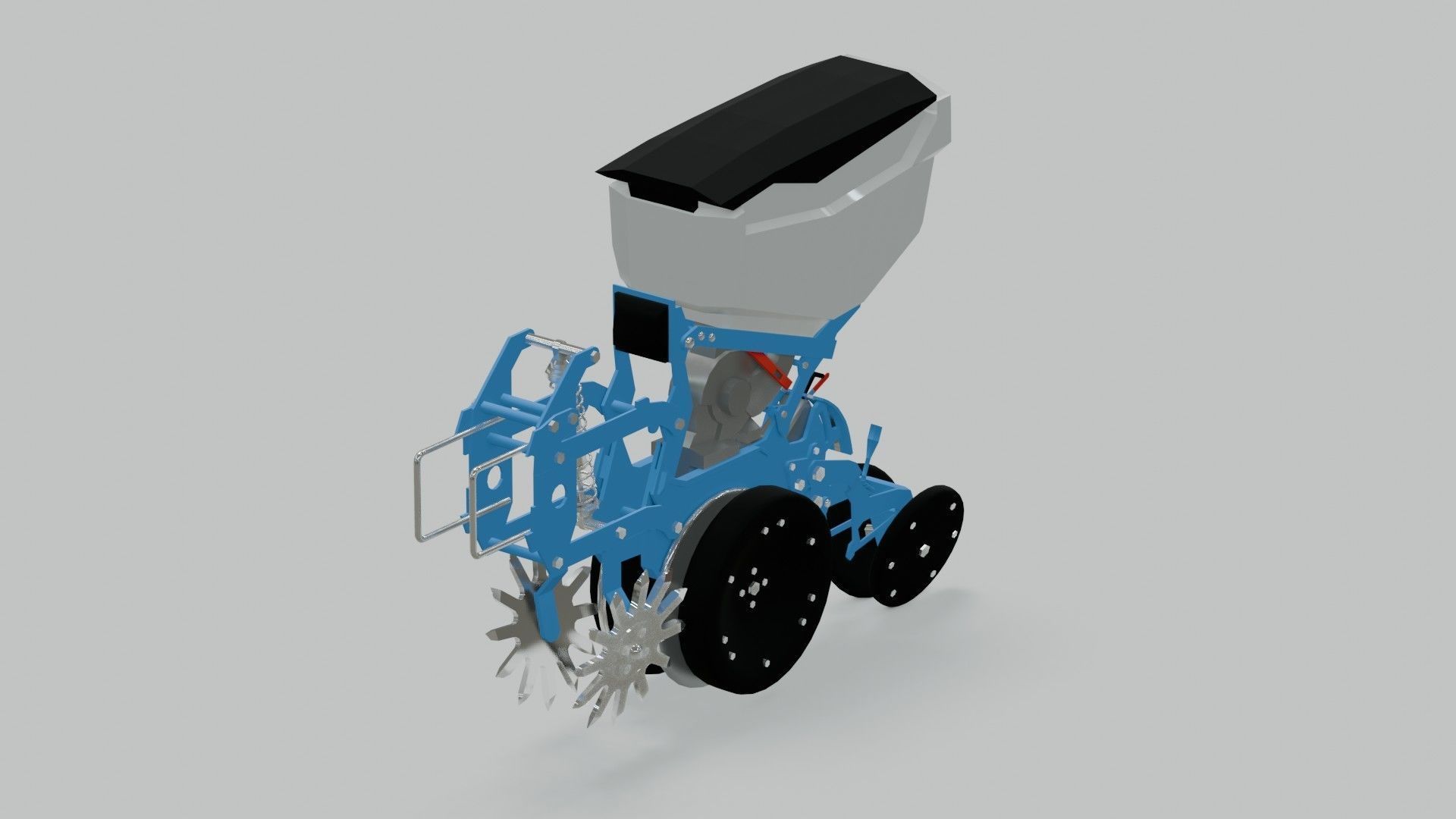 Seed Planter Low-poly 3D model_18