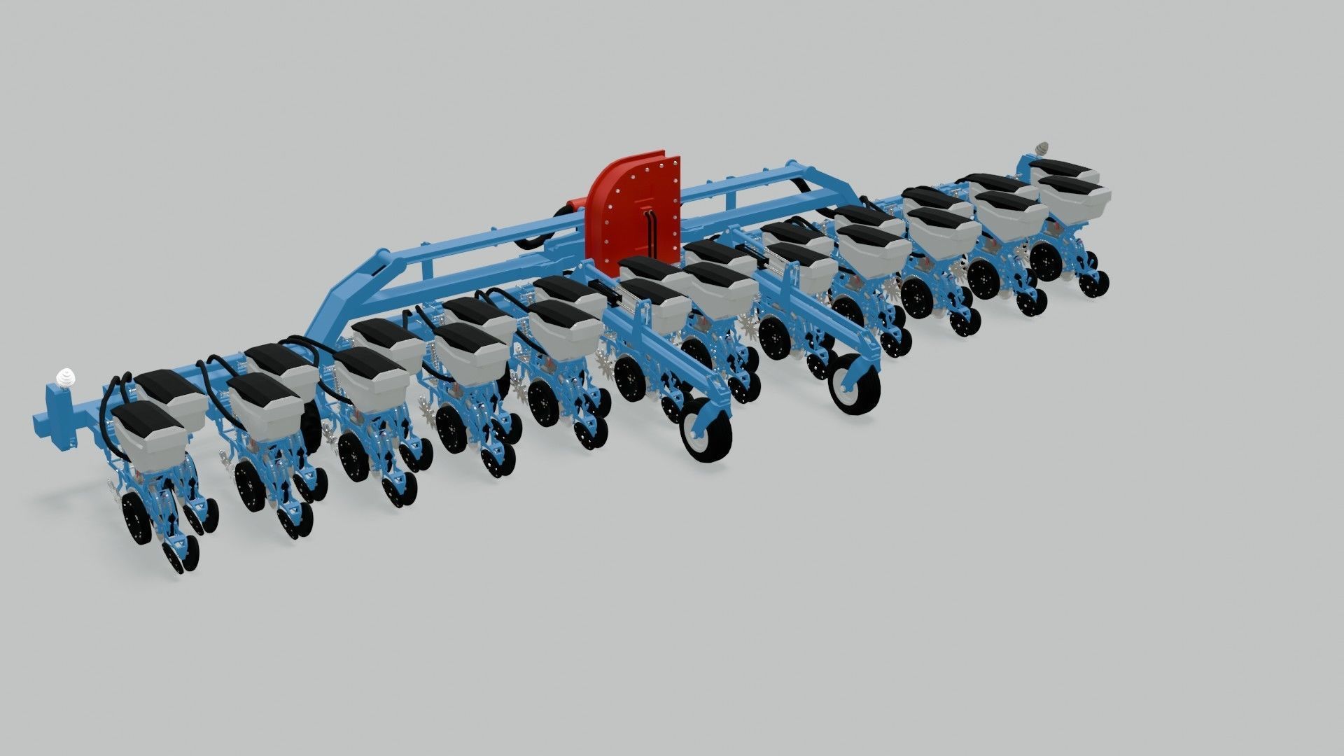 Seed Planter Low-poly 3D model_11