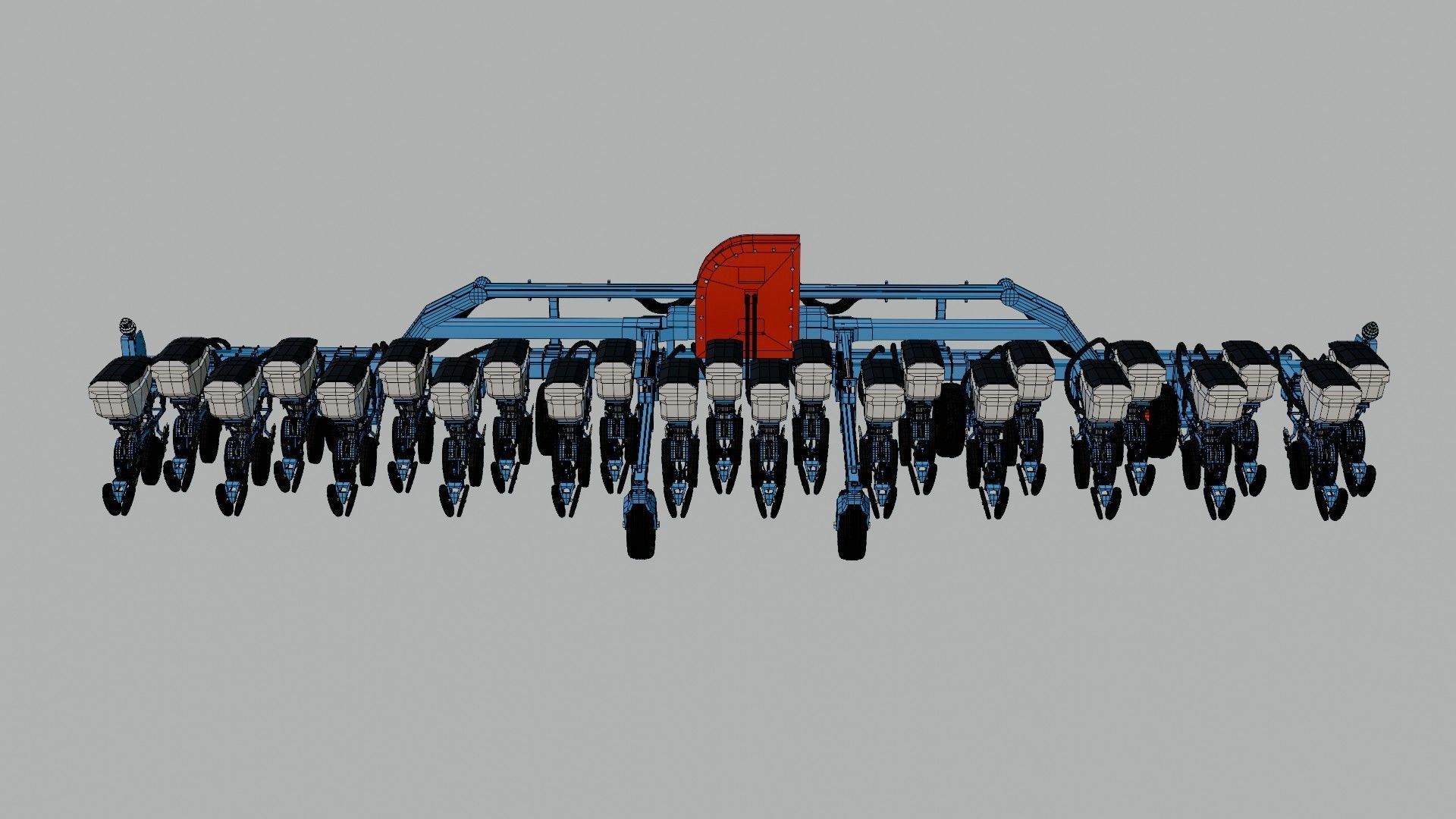 Seed Planter Low-poly 3D model_32