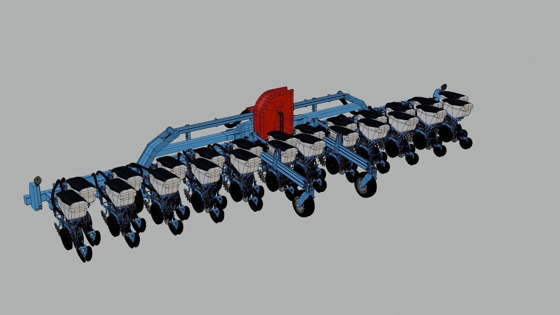 Seed Planter Low-poly 3D model_41