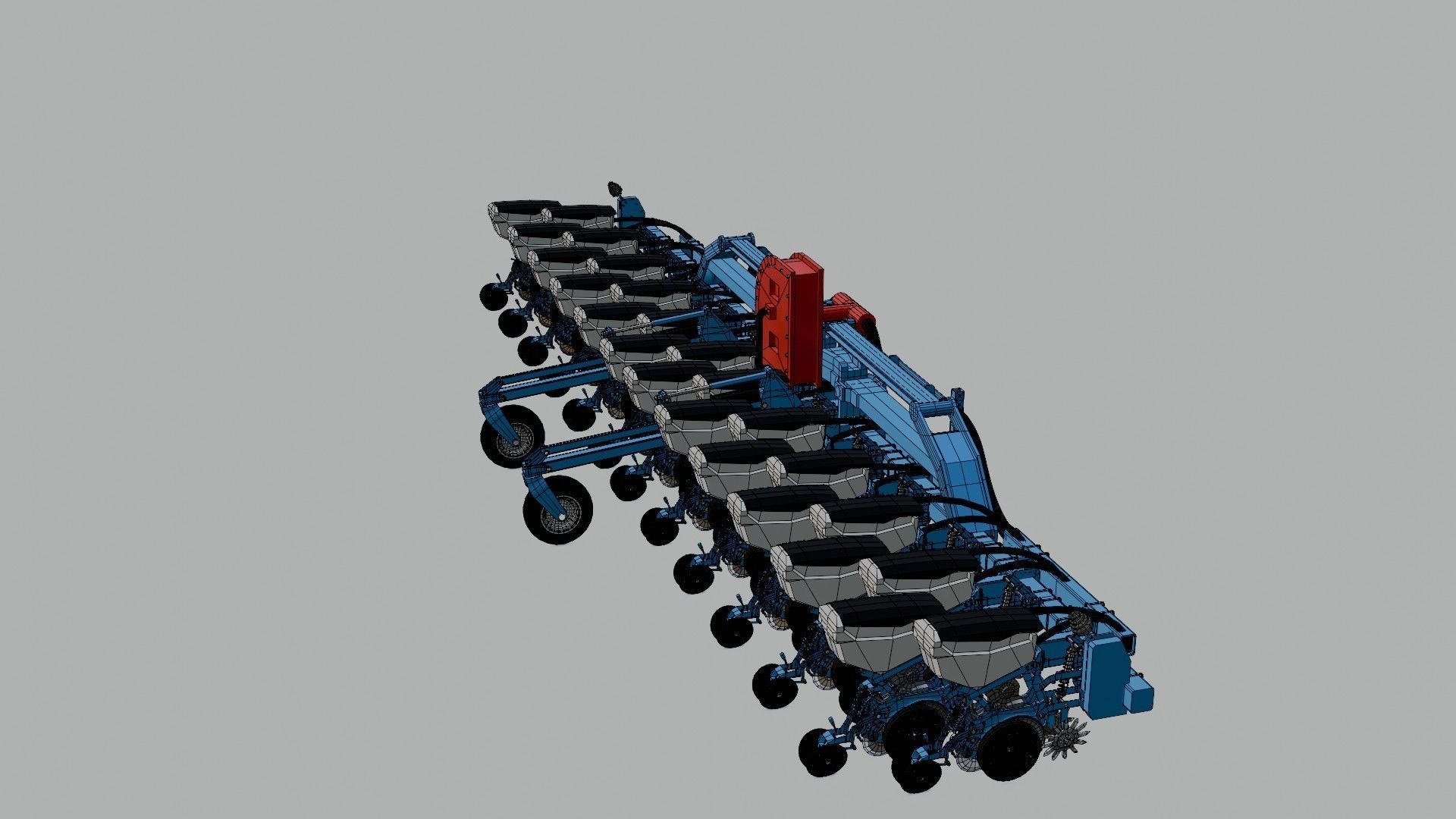 Seed Planter Low-poly 3D model_34