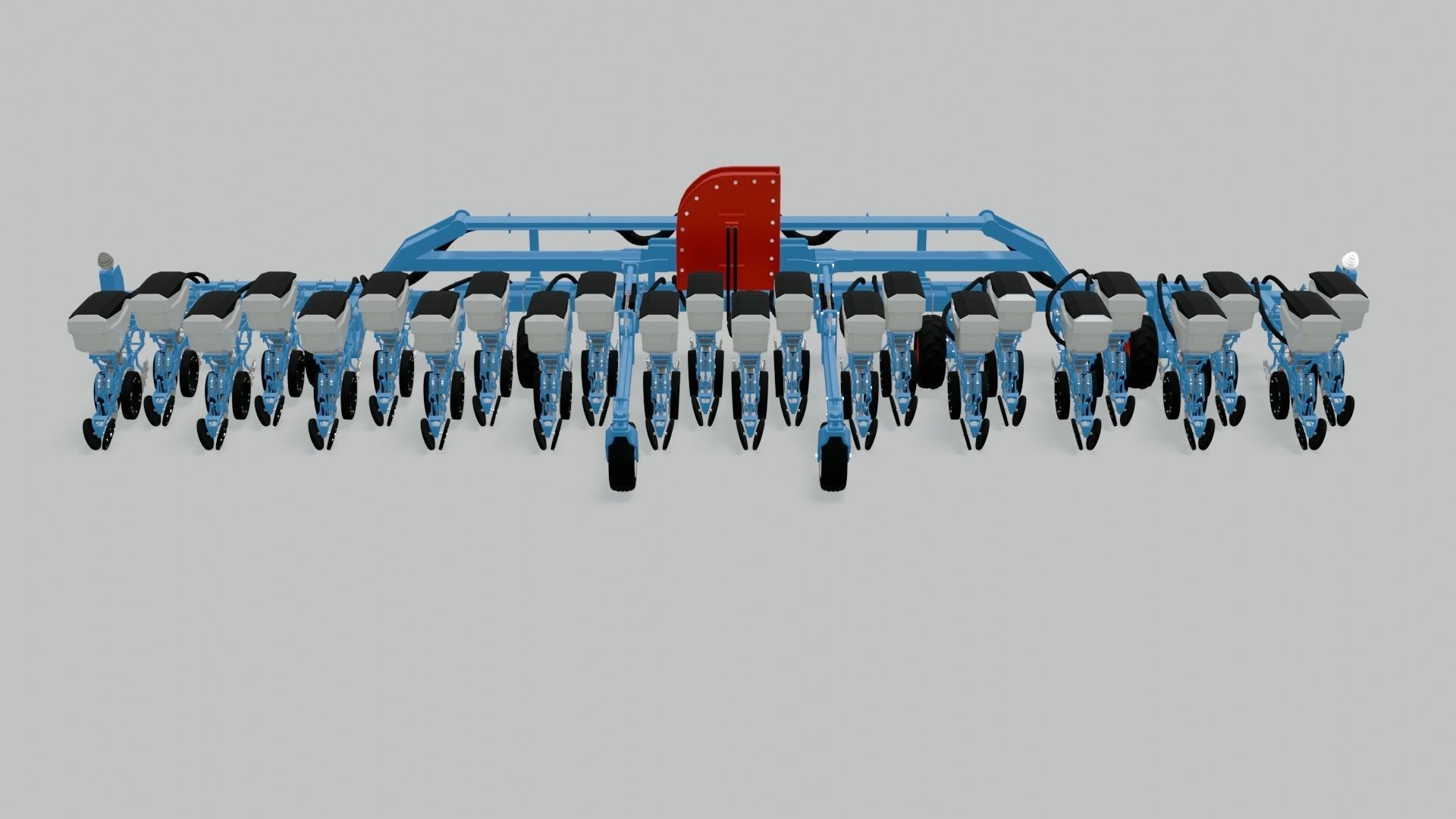 Seed Planter Low-poly 3D model_2