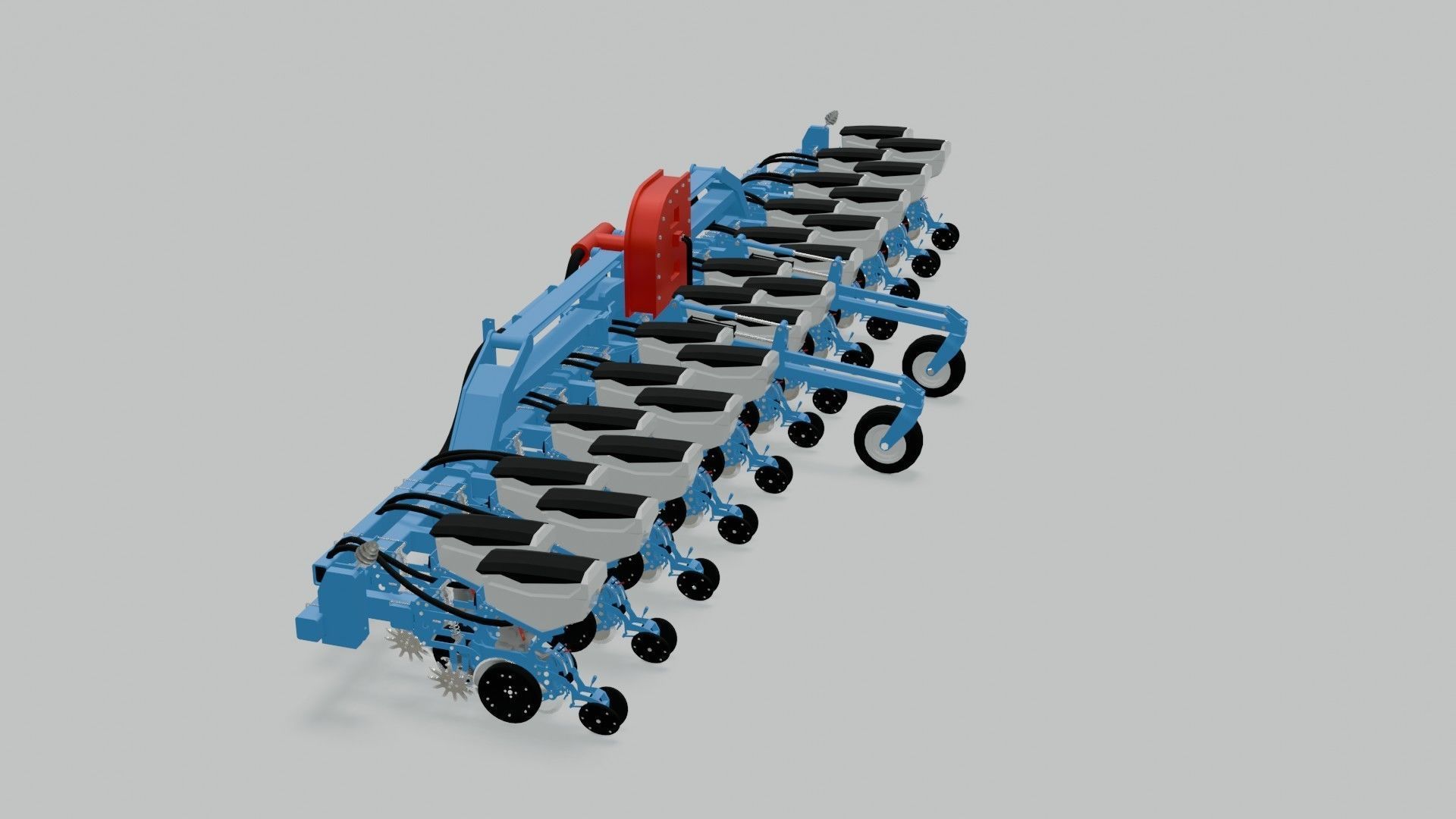 Seed Planter Low-poly 3D model_10