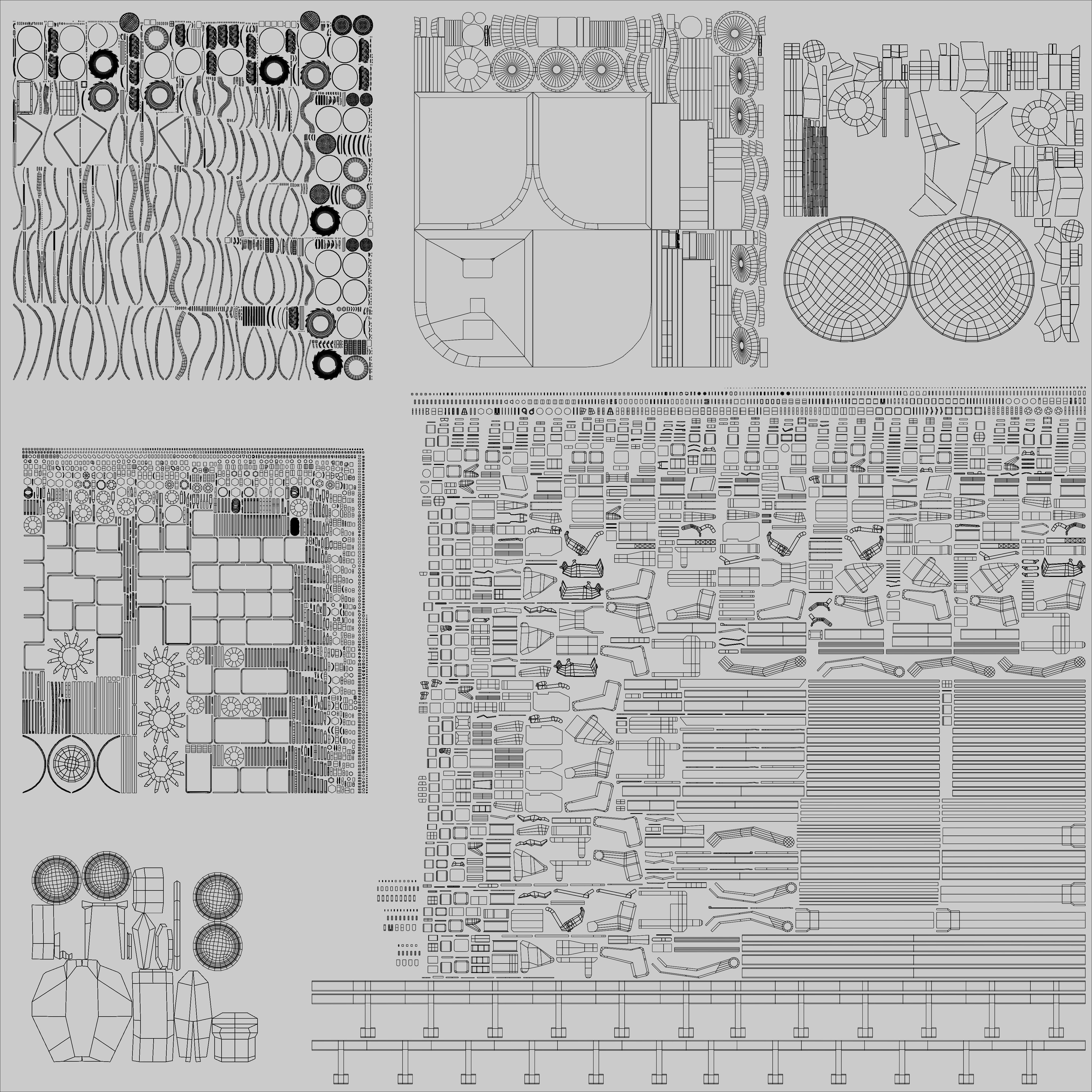 Seed Planter Low-poly 3D model_1