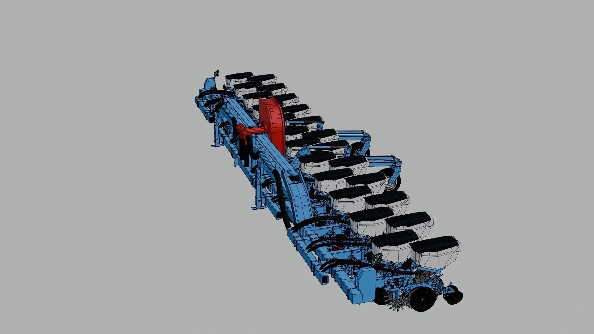 Seed Planter Low-poly 3D model_39