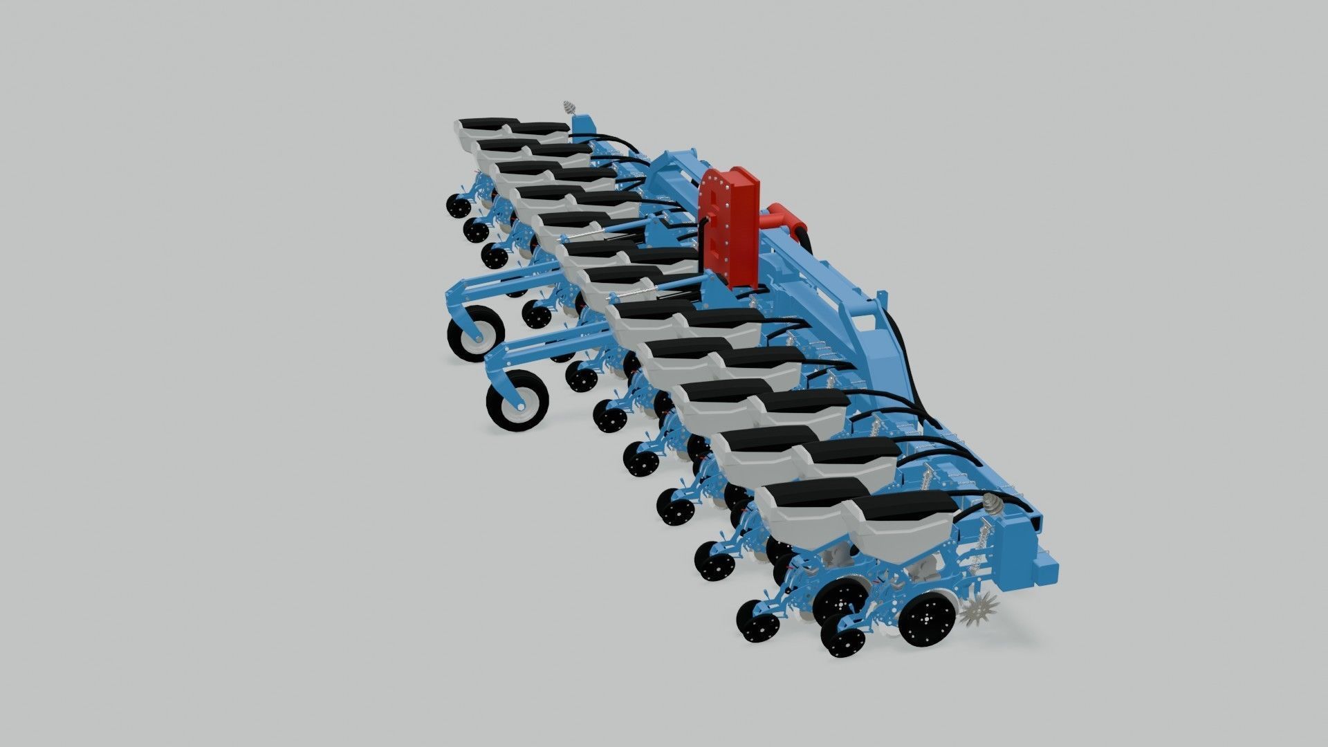 Seed Planter Low-poly 3D model_4