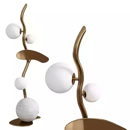 Almond Floor Lamps 