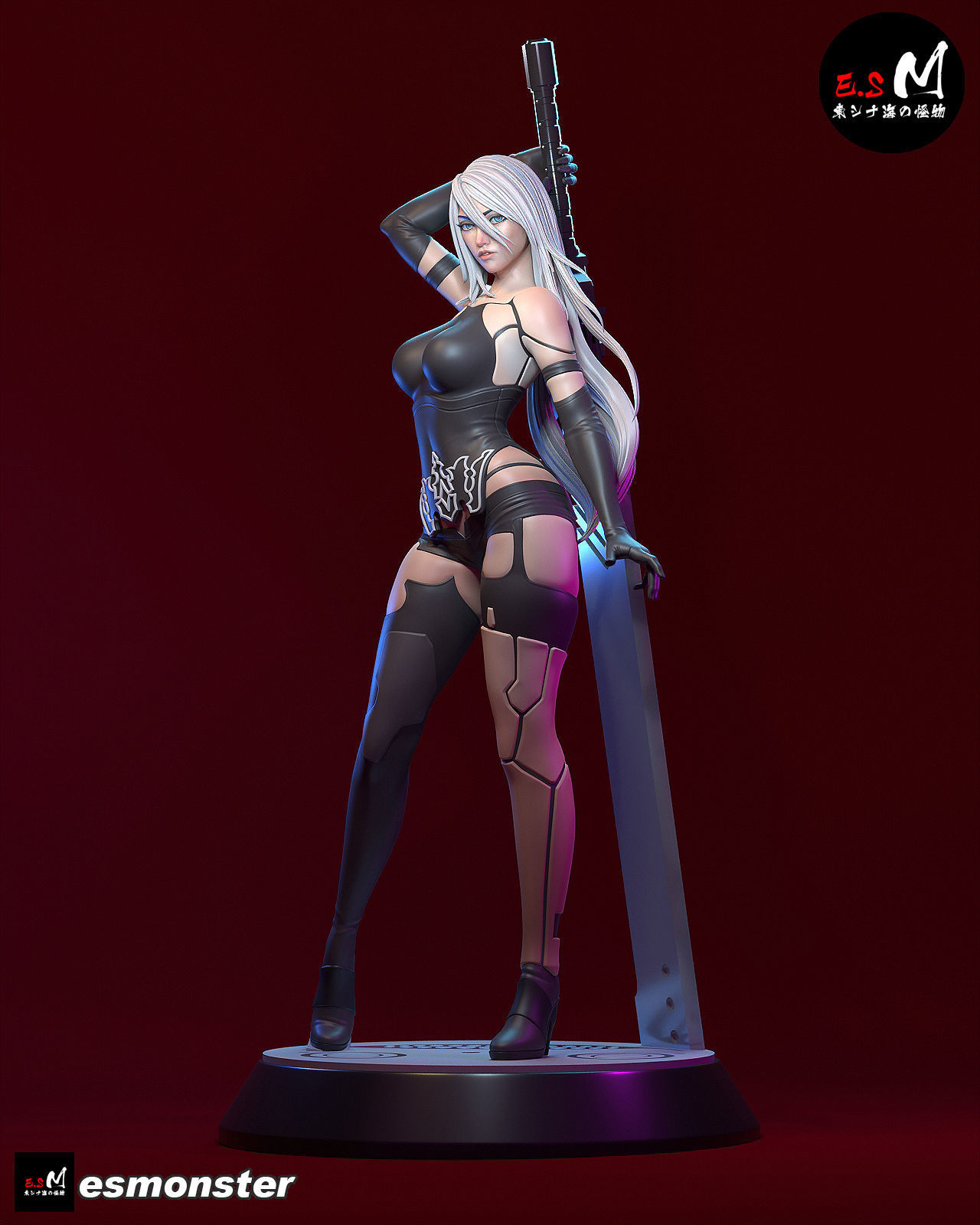 A2 CHARACTER BY ESM 3D print model_24