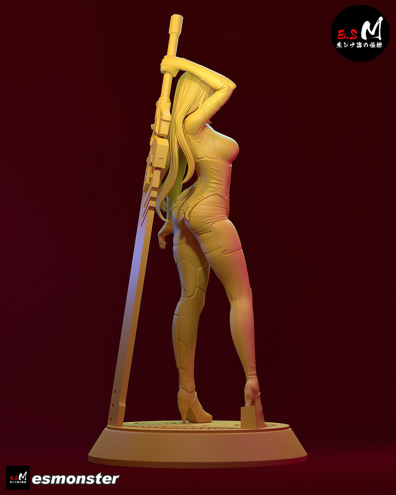 A2 CHARACTER BY ESM 3D print model_29