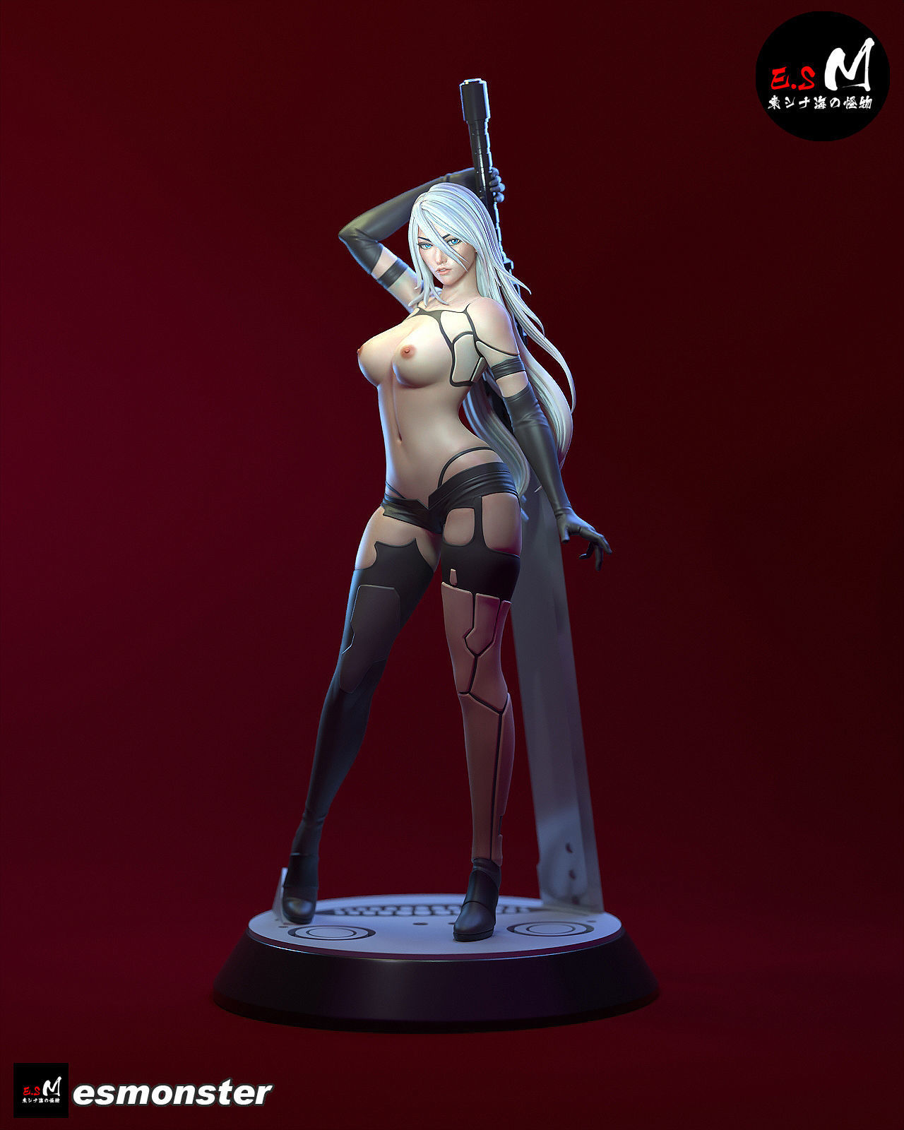 A2 CHARACTER BY ESM 3D print model_19