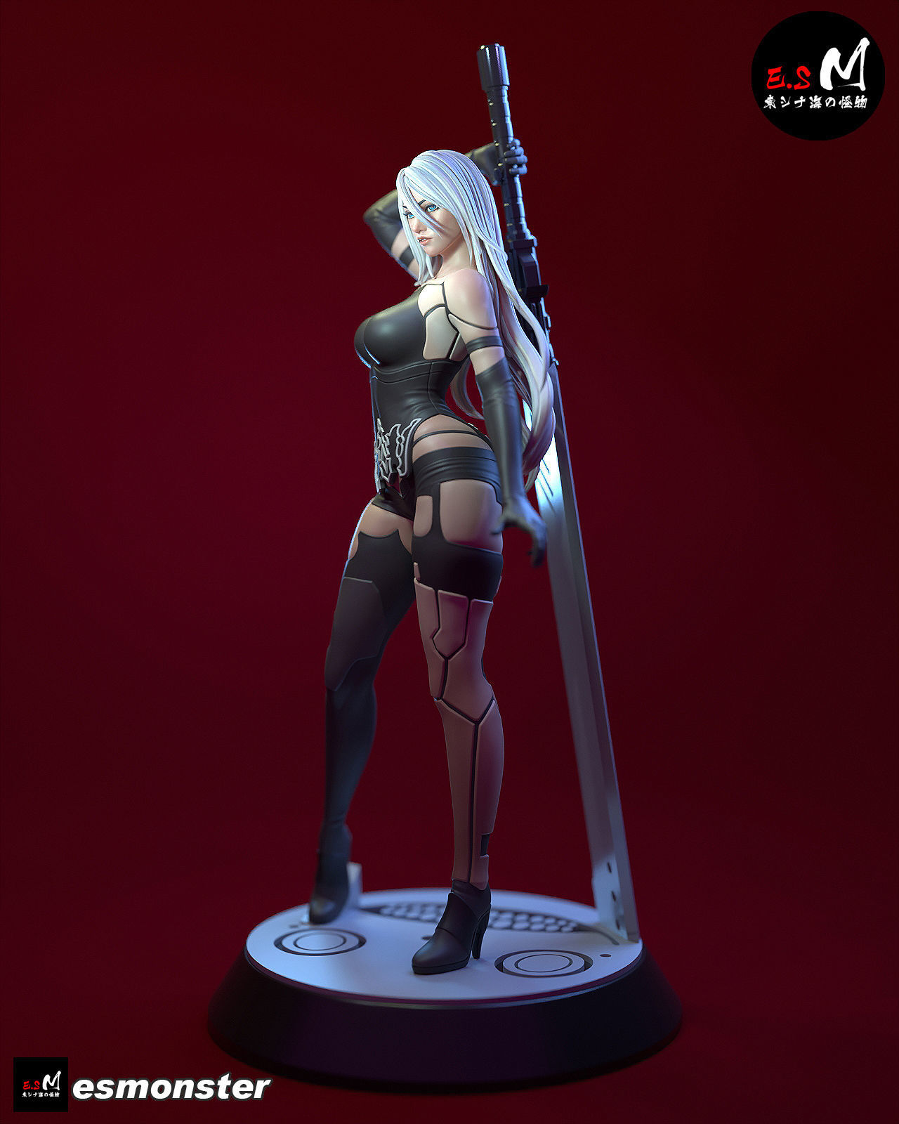 A2 CHARACTER BY ESM 3D print model_10