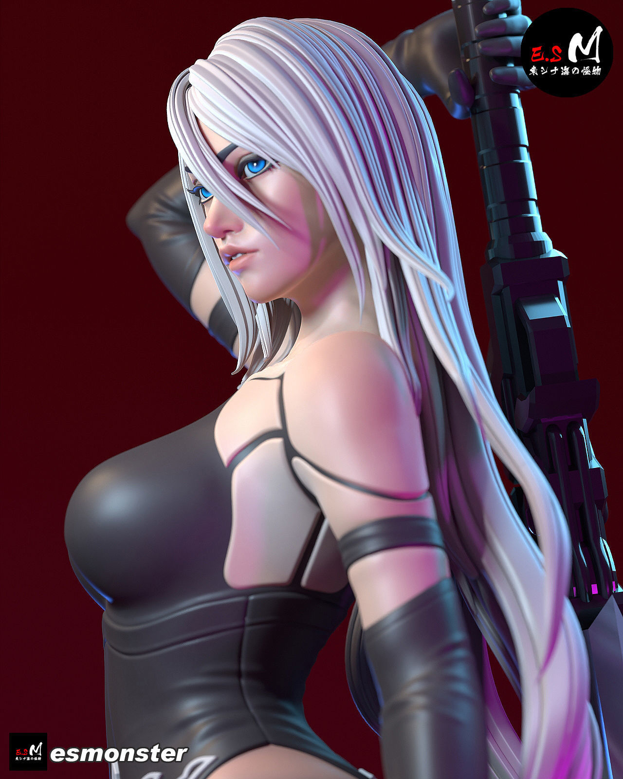 A2 CHARACTER BY ESM 3D print model_2