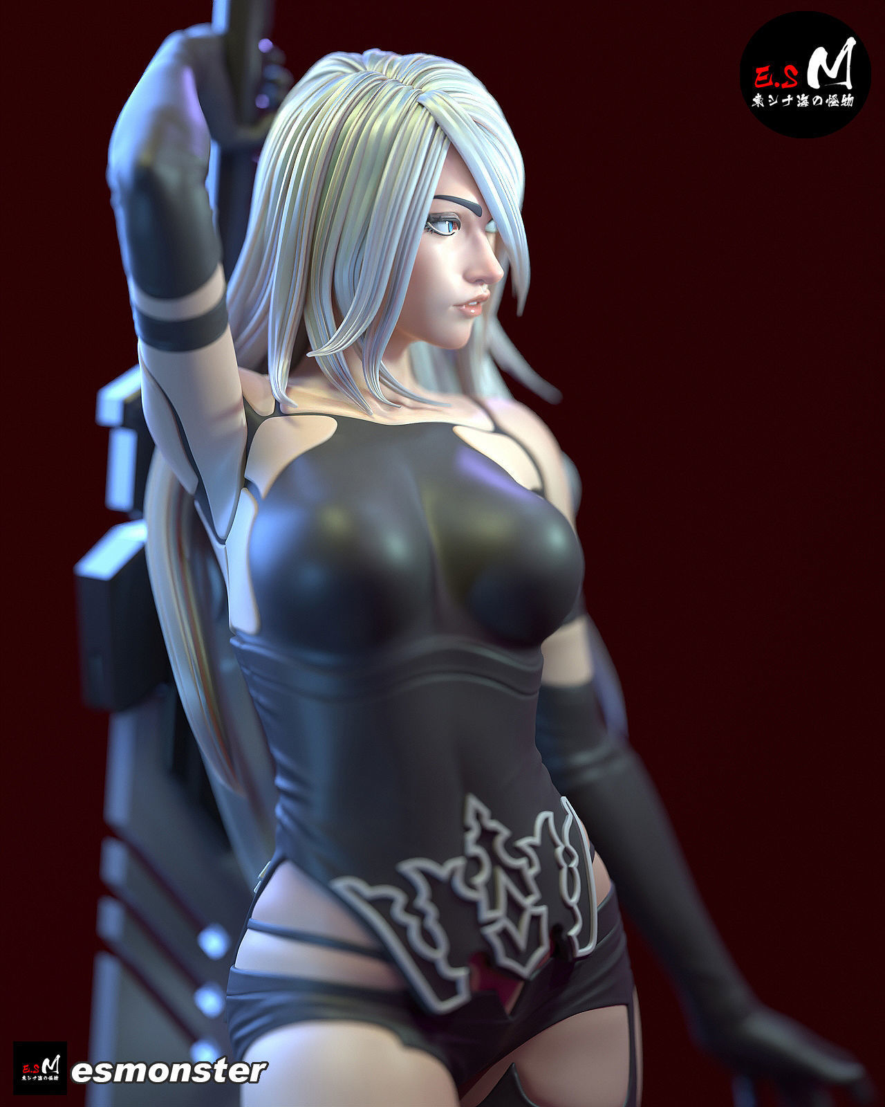 A2 CHARACTER BY ESM 3D print model_14